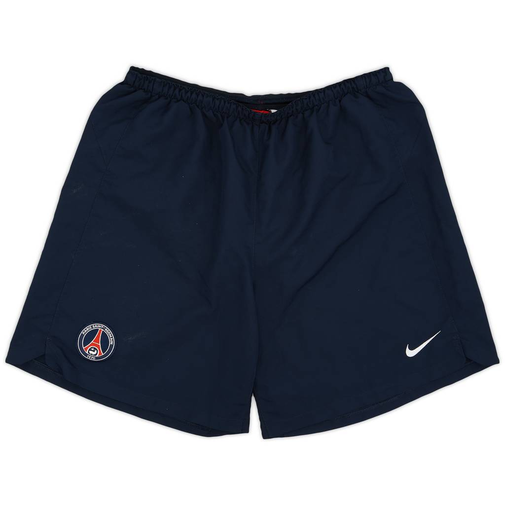 2006-07 Paris Saint-Germain Home Shorts - 8/10 - (XL)