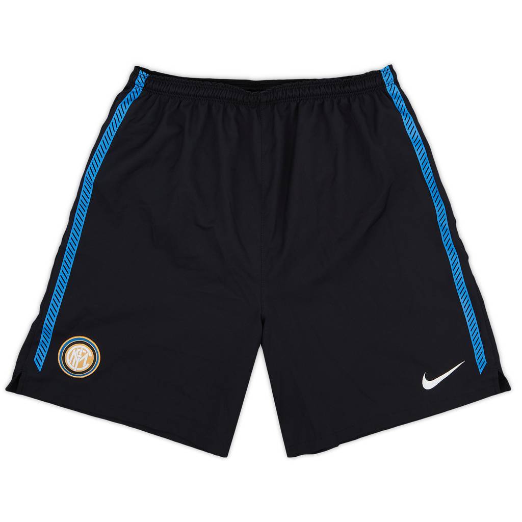 2010-11 Inter Milan Player Issue Home Shorts - 8/10 - (XL.Boys)