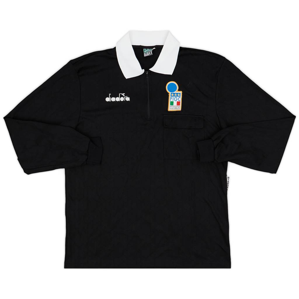 1994 Italy Diadora Referee L/S Shirt - 9/10 - (L)