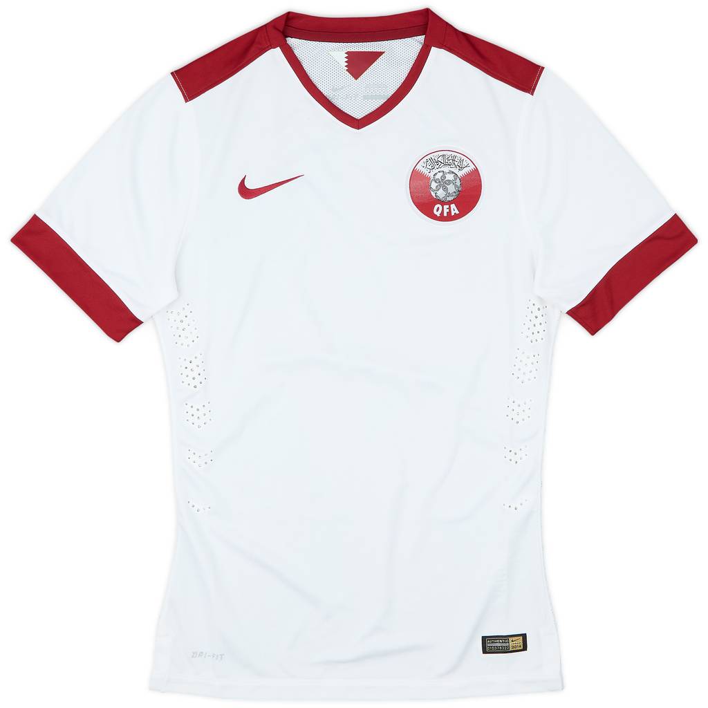 2014-16 Qatar Authentic Away Shirt - 9/10 - (S)