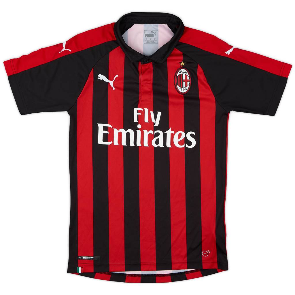 2018-19 AC Milan Home Shirt - 8/10 - (S)