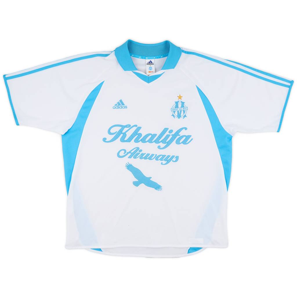 2001-02 Olympique Marseille Home Shirt - 8/10 - (XL)