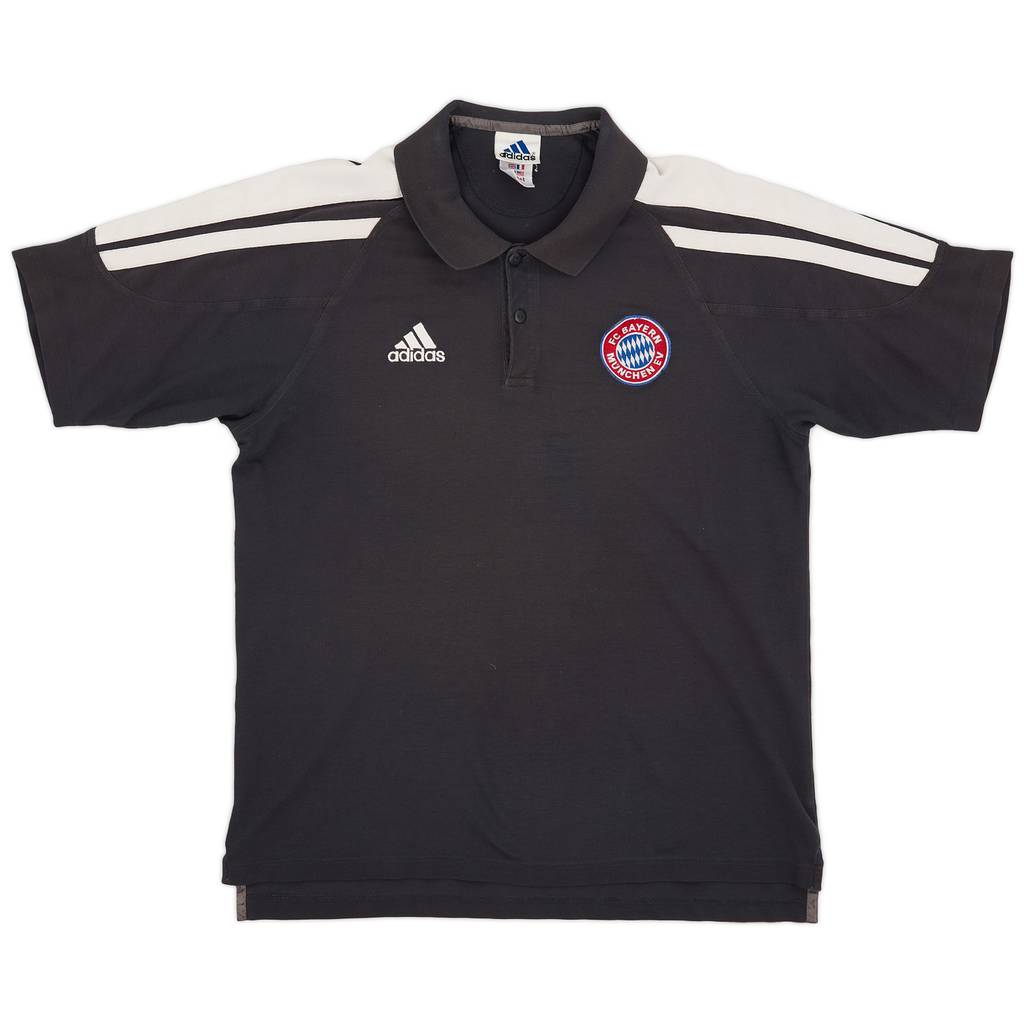 2001-02 Bayern Munich adidas Polo Shirt - 8/10 - (L/XL)