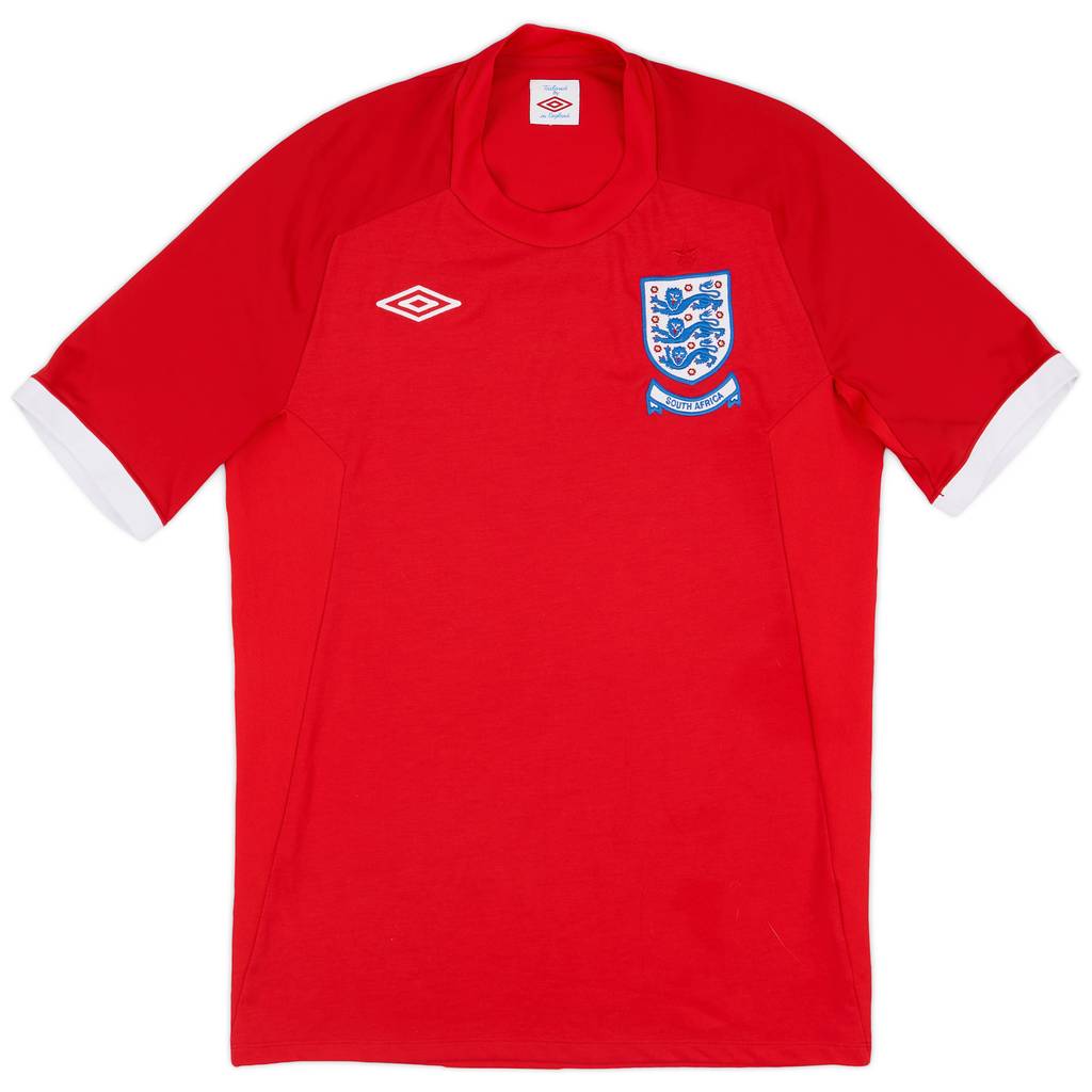 2010-11 England 'South Africa' Away Shirt - 8/10 - (M)