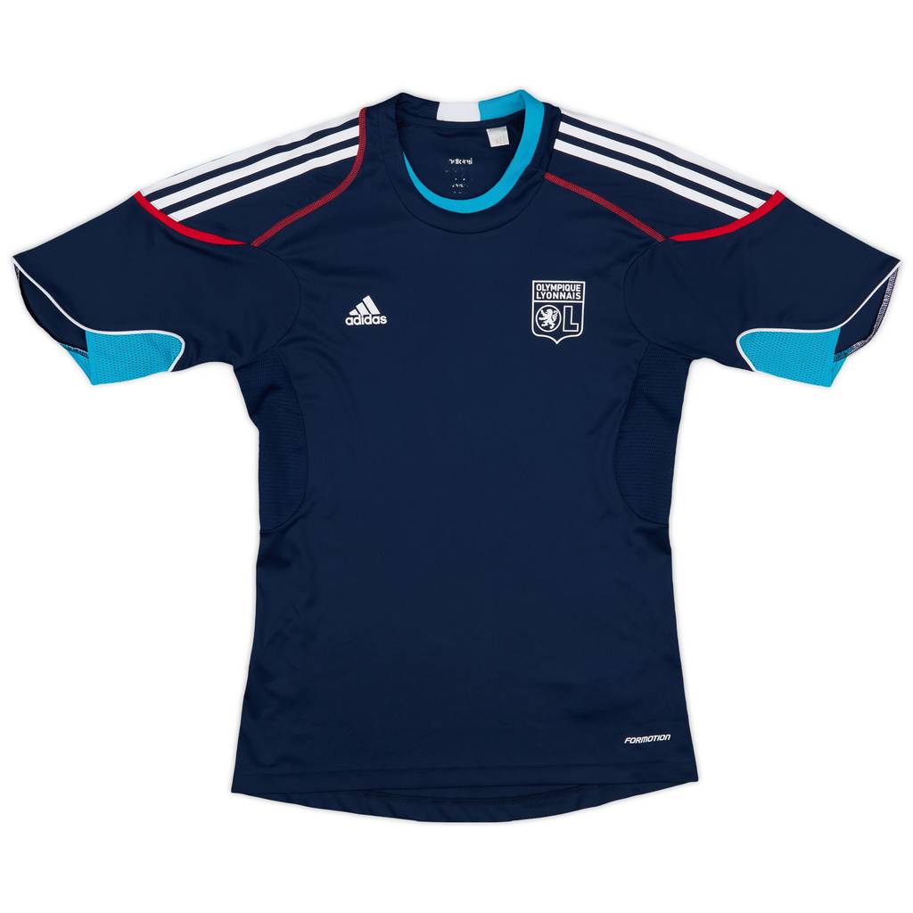 2010-11 Lyon adidas Formotion Training Shirt - 8/10 - (M)