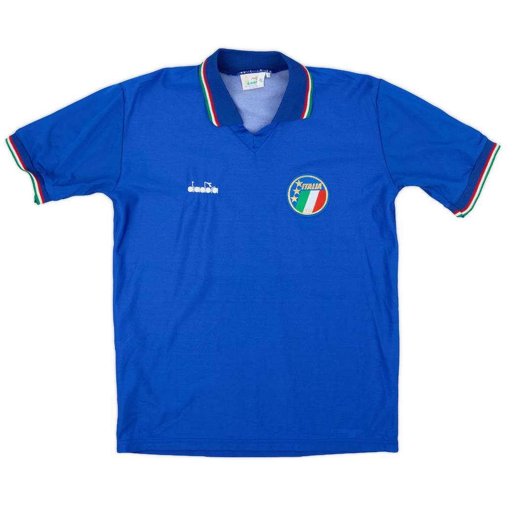 1986-91 Italy Home Shirt - 8/10 - (M)