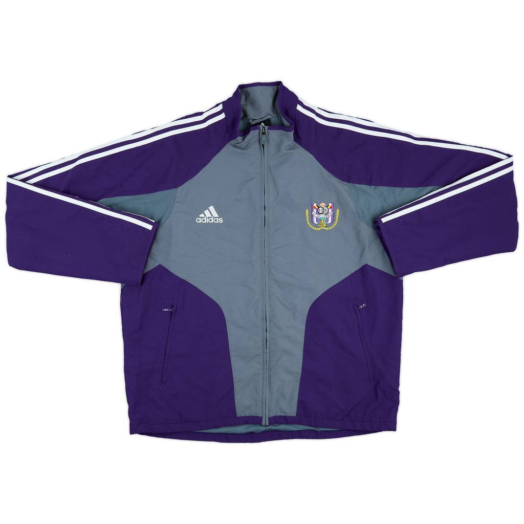 2004-05 Anderlecht adidas Track Jacket - 8/10 - (L/XL)