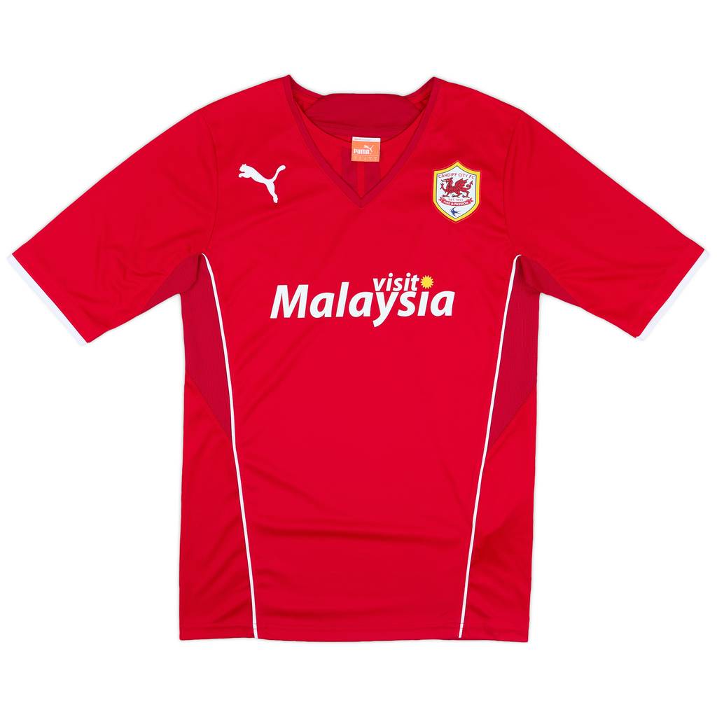 2013-14 Cardiff Home Shirt - 8/10 - (S)