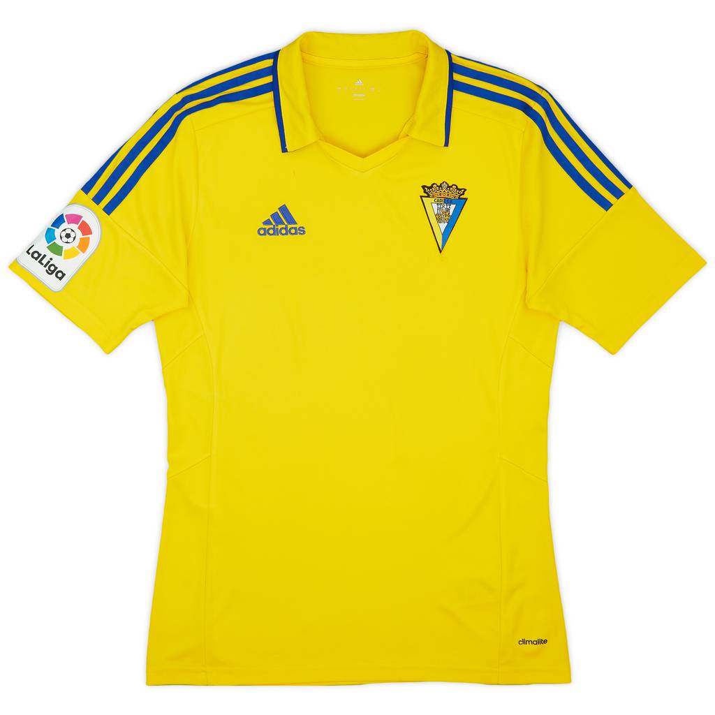 2016-17 Cadiz Home Shirt - 8/10 - (S)