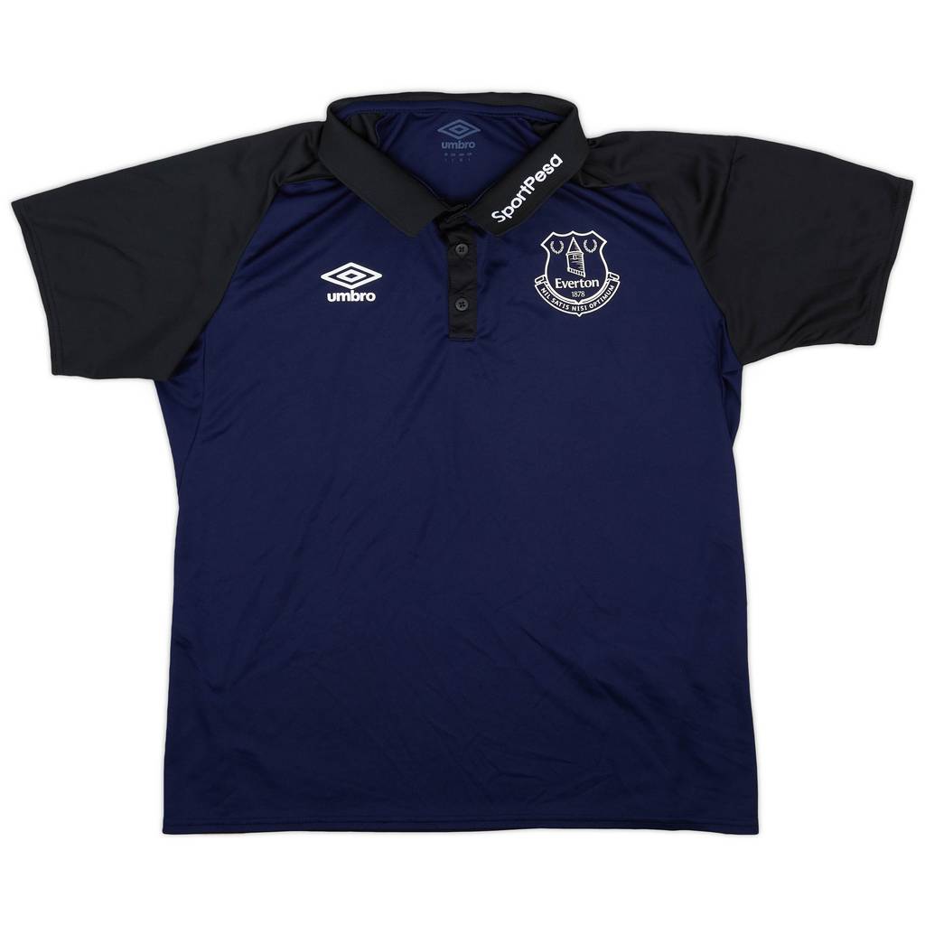 2016-17 Everton Umbro Polo Shirt - 8/10 - (L)