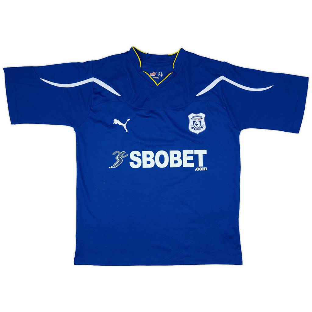 2010-11 Cardiff Home Shirt - 5/10 - (XL)