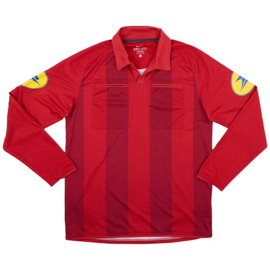 2011-12 Nike Ligue 1 Referee L/S Shirt - 7/10 - (M)