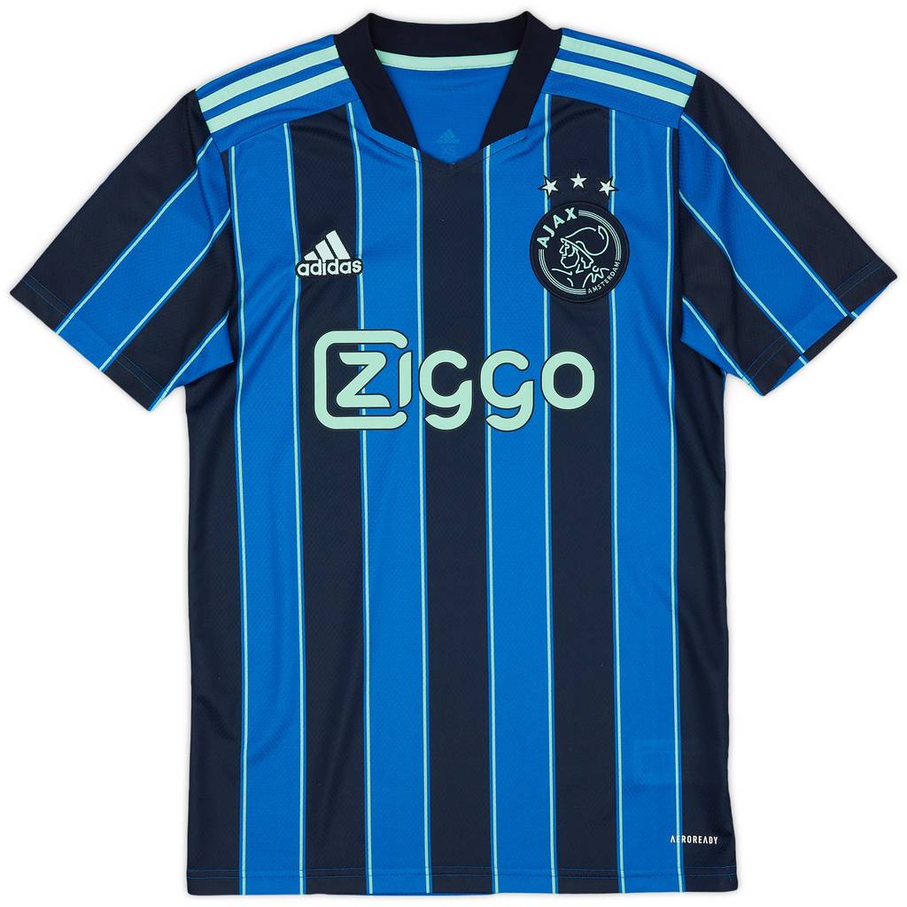 2021-22 Ajax Away Shirt - 8/10 - (XS)