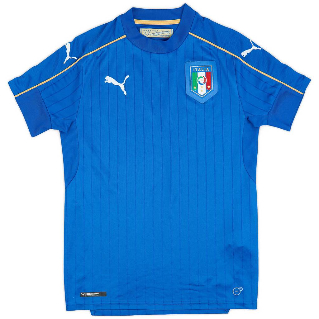 2016-17 Italy Home Shirt - 6/10 - (XS)