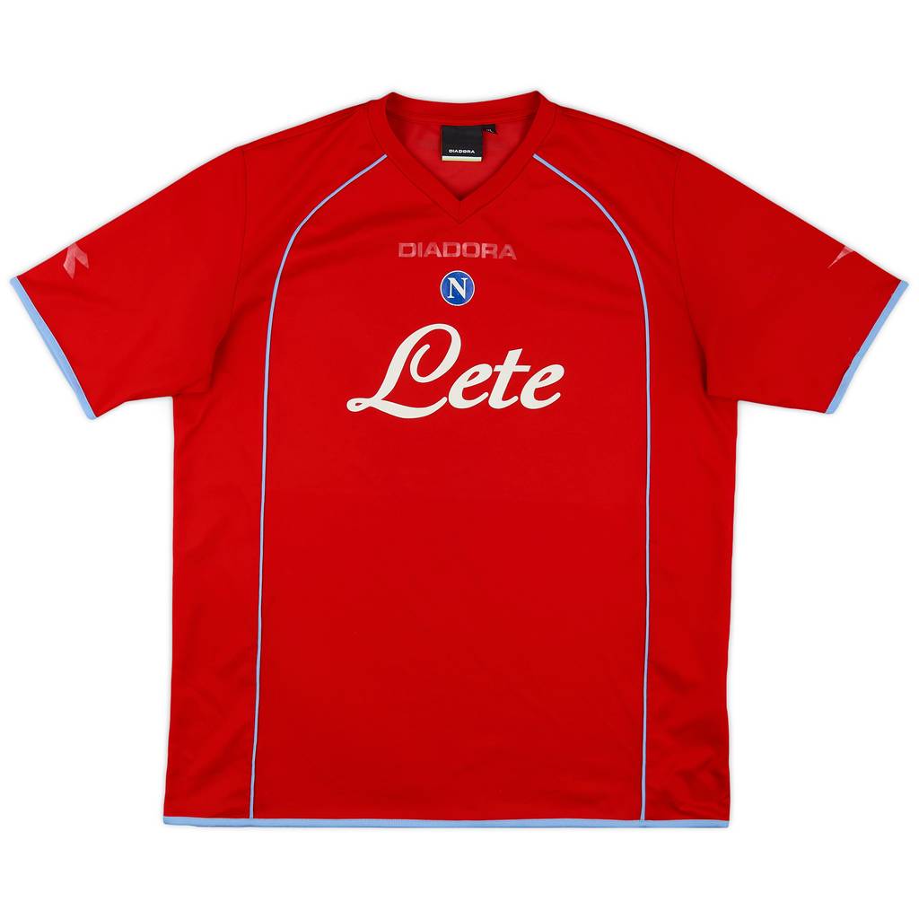 2006-07 Napoli Basic Third Shirt - 5/10 - (XL)