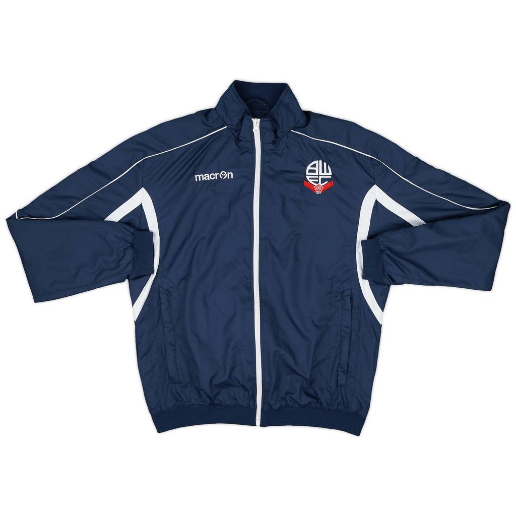 2018-19 Bolton Macron Track Jacket - 8/10 - (M)