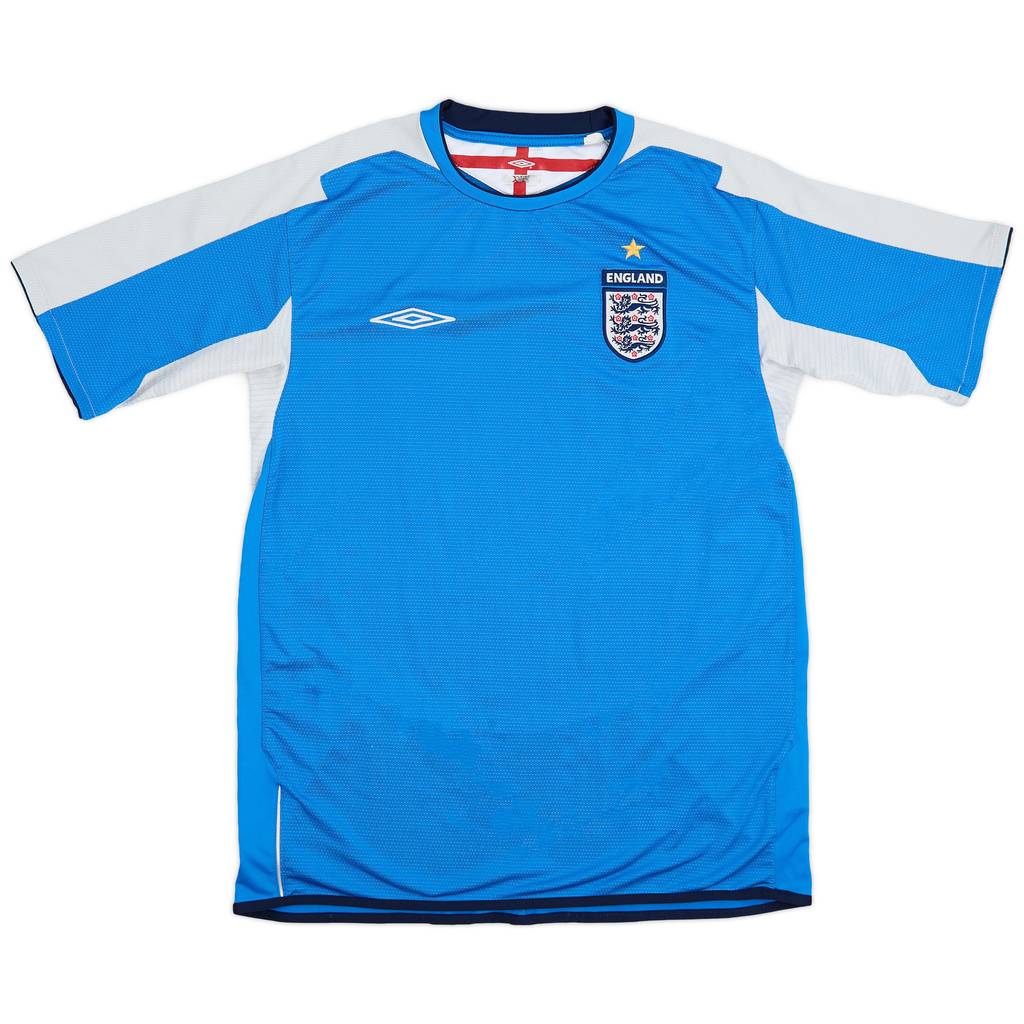 2004-06 England GK S/S Shirt - 8/10 - (M)