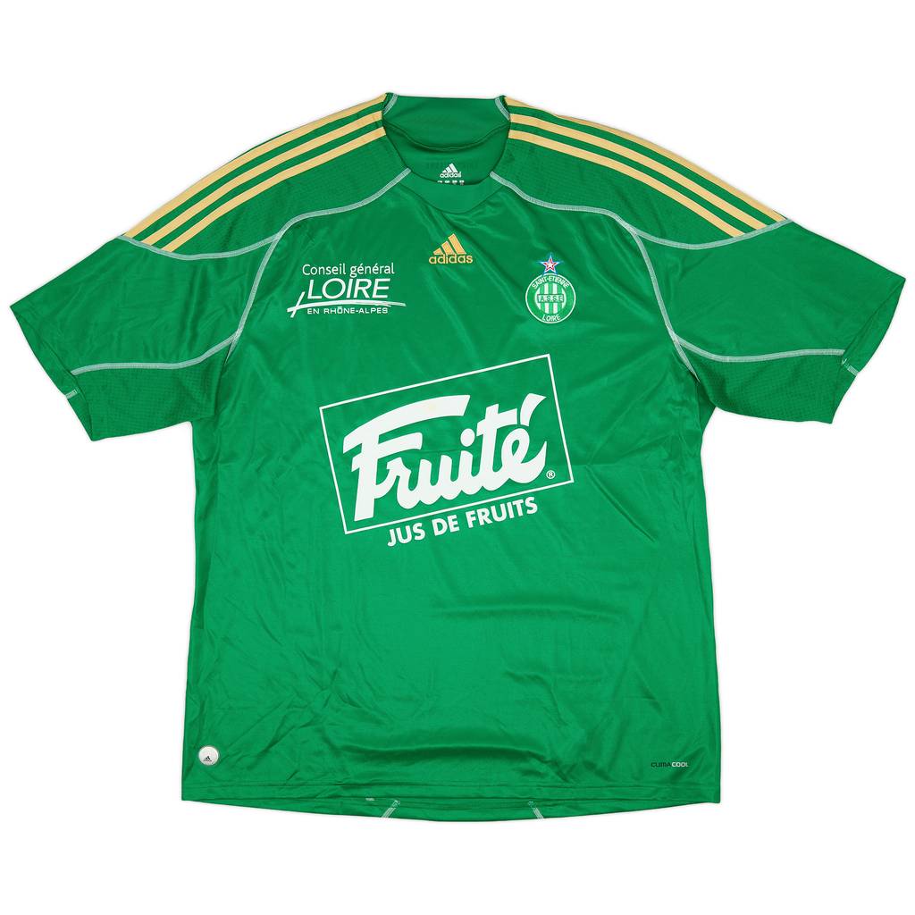 2009-10 Saint Etienne Home Shirt - 8/10 - (XXL)