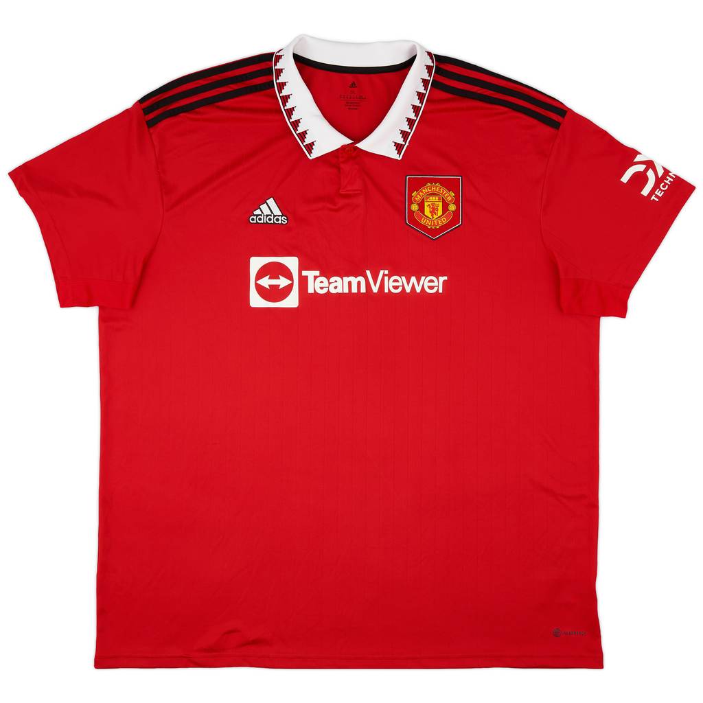 2022-23 Manchester United Home Shirt - 9/10 - (3XL)