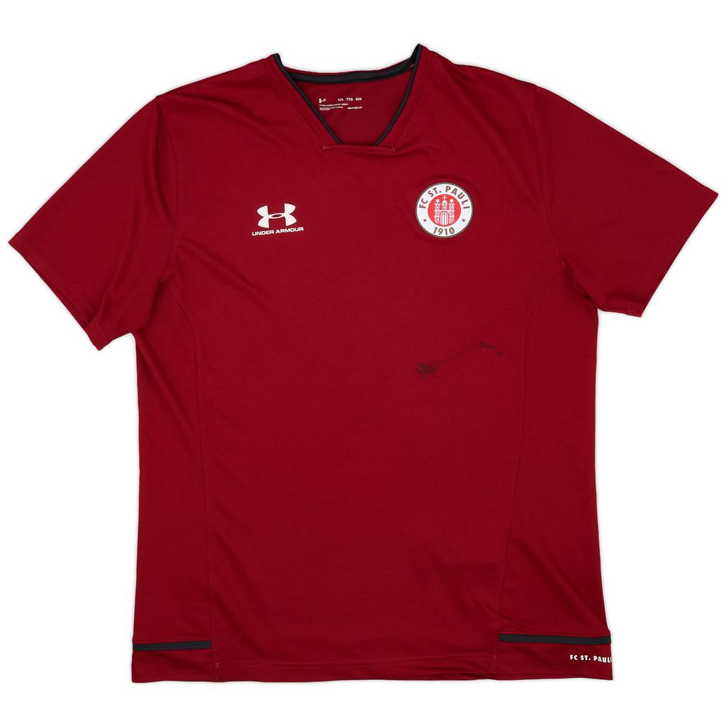 2020-21 St Pauli Under Armour Training Shirt - 8/10 - (XXL)