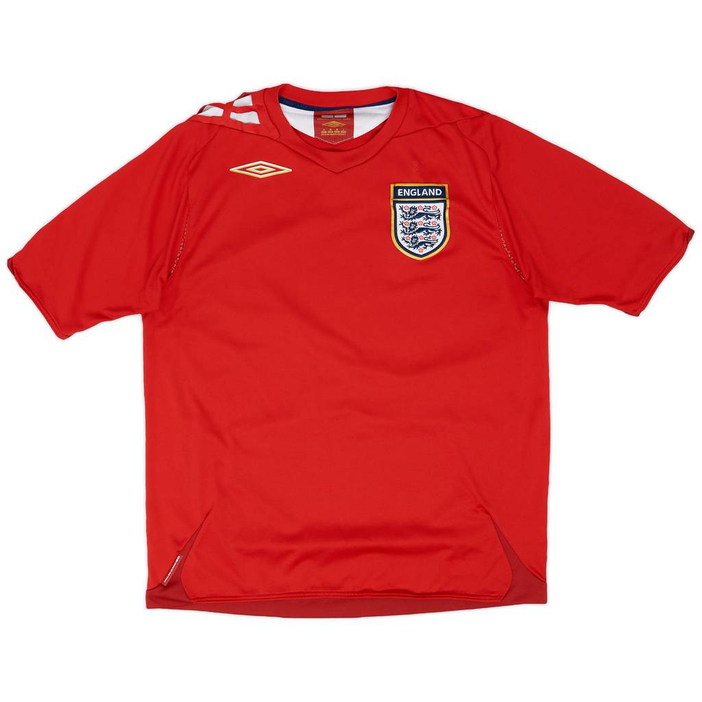2006-08 England Away Shirt - 6/10 - (M)