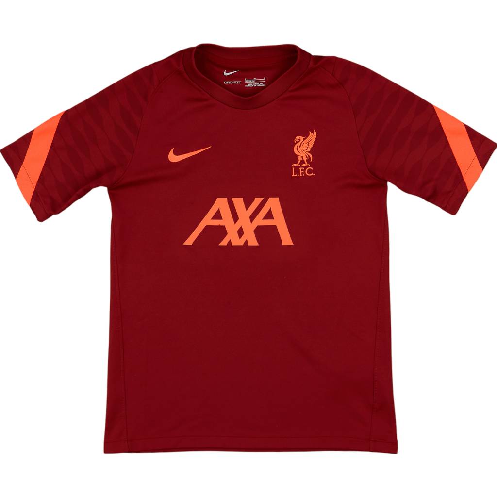 2021-22 Liverpool Nike Training Shirt - 8/10 - (L.Boys)