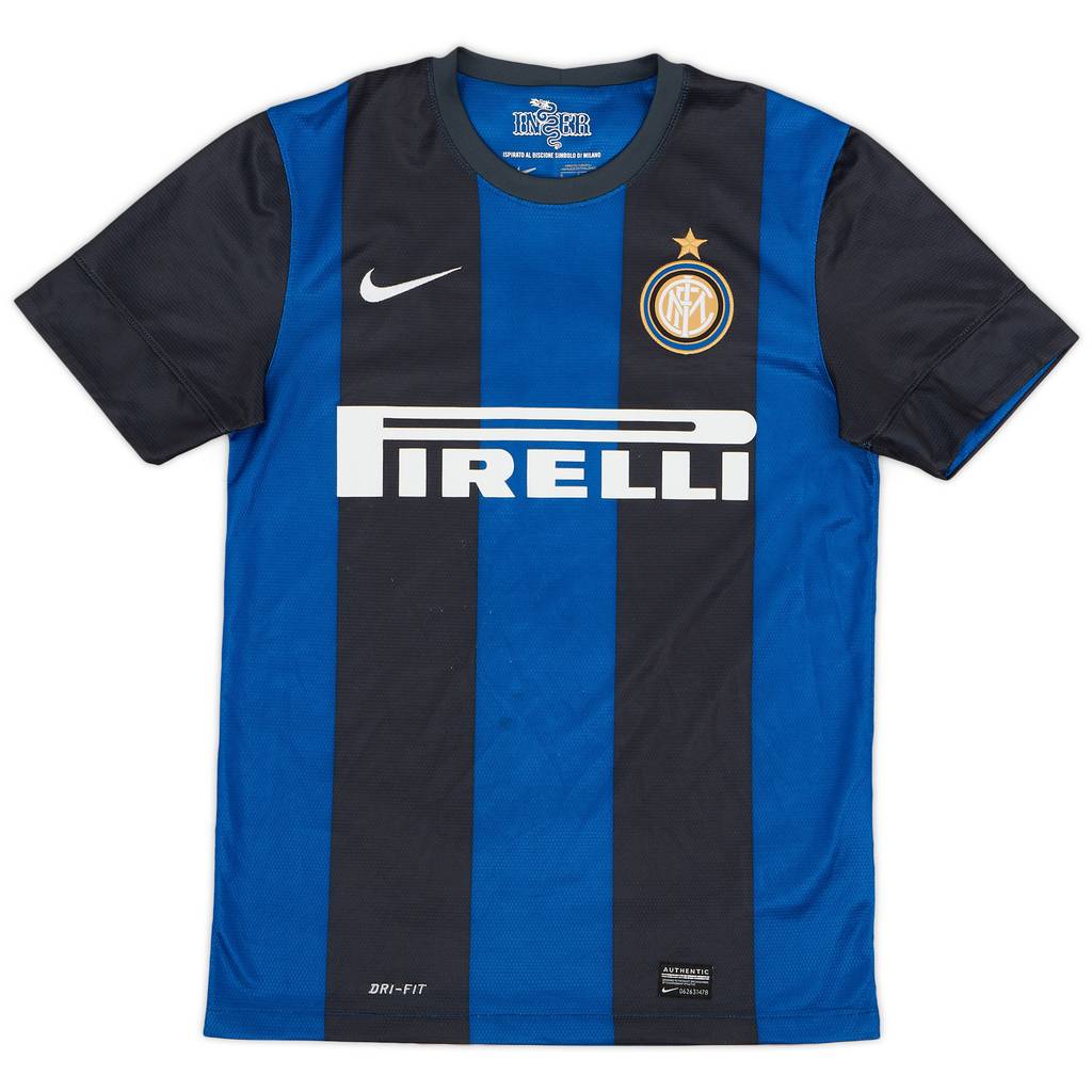 2012-13 Inter Milan Home Shirt - 8/10 - (S)