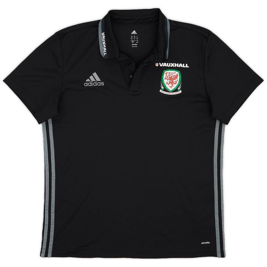 2016-17 Wales adidas Polo Shirt - 9/10 - (L)