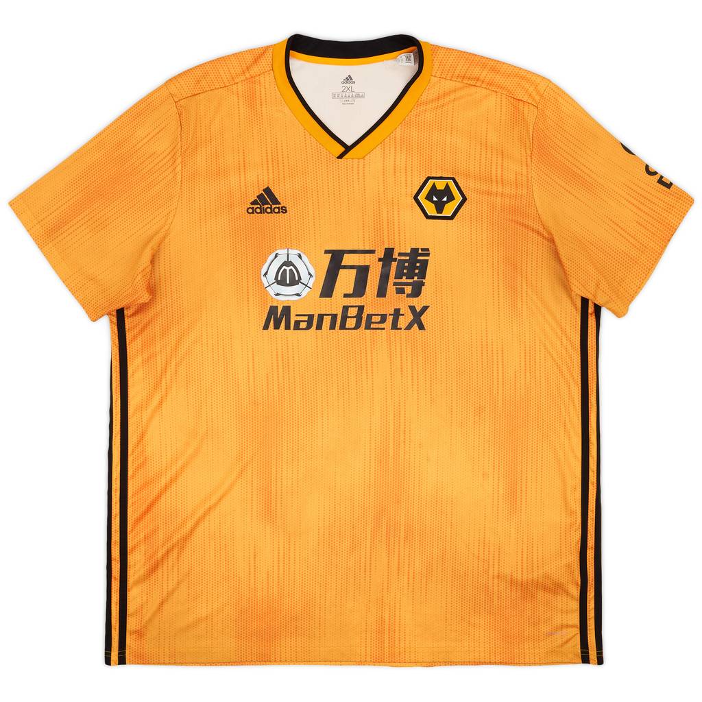 2019-20 Wolves Home Shirt - 5/10 - (XXL)