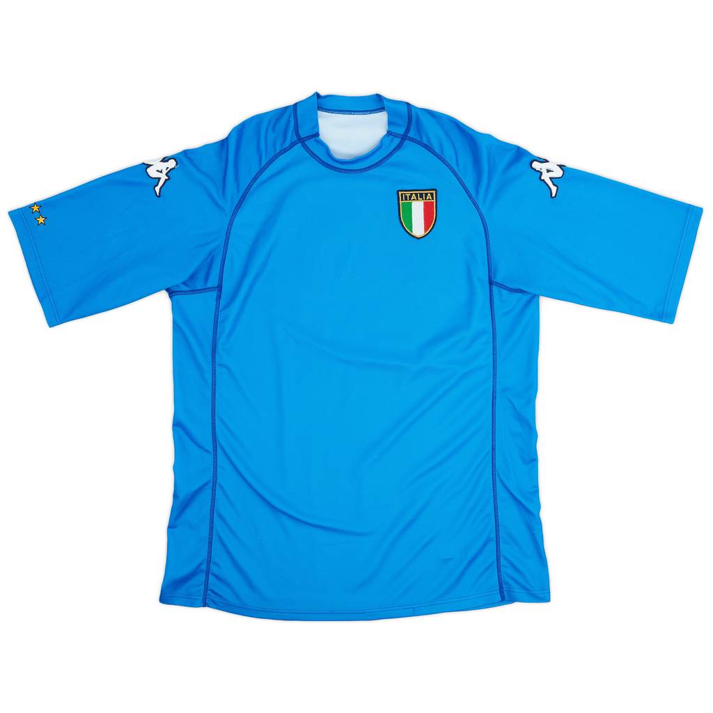 2000-01 Italy Home Shirt - 8/10 - (XL)