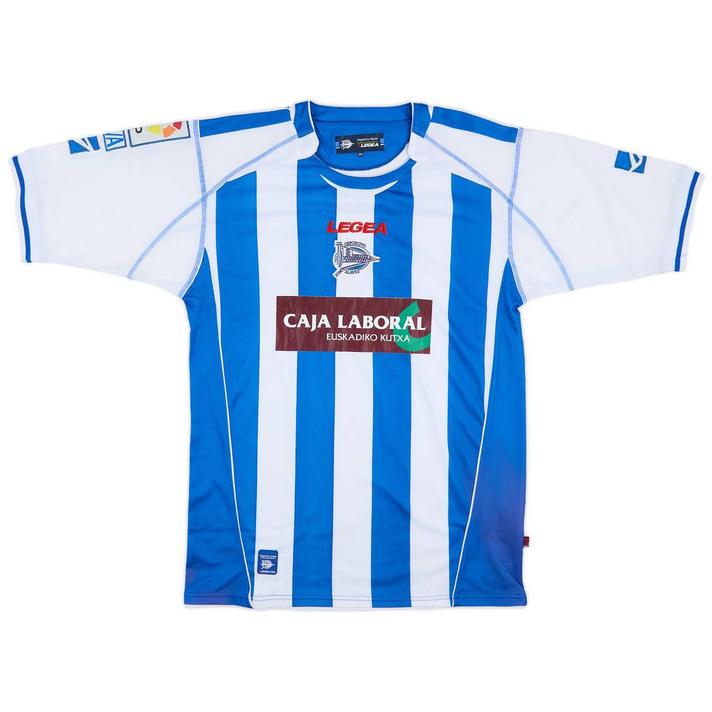 2009-10 Alaves Home Shirt - 7/10 - (XXL)