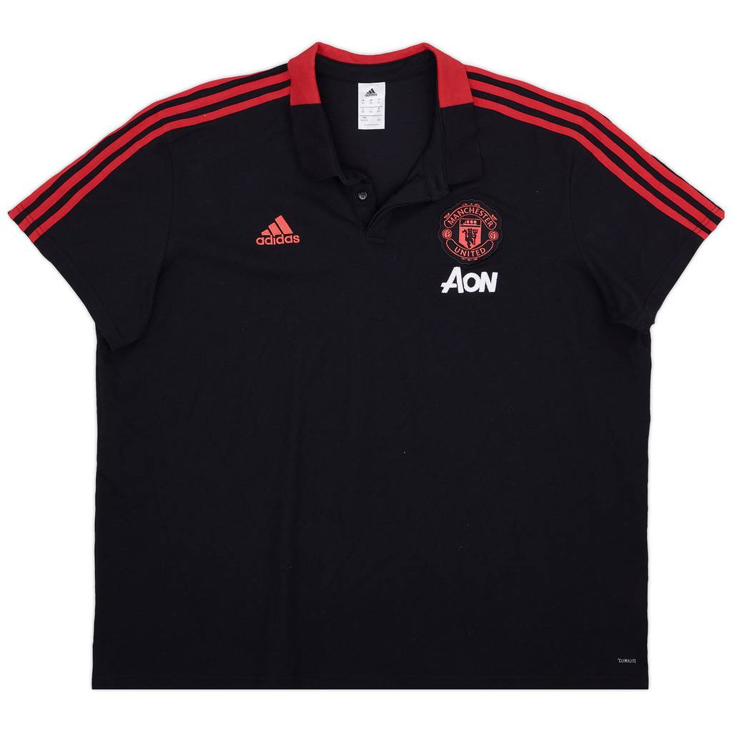 2018-19 Manchester United adidas Polo Shirt - 9/10 - (3XL)