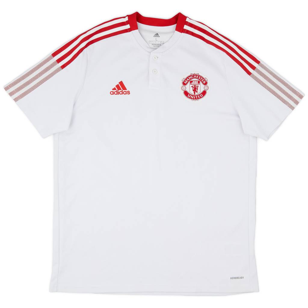 2021-22 Manchester United adidas Polo Shirt - 5/10 - (L)