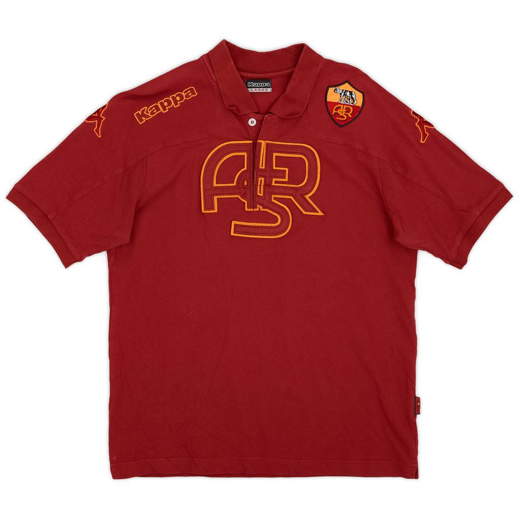2012-13 Roma Kappa Polo Shirt - 8/10 - (L)
