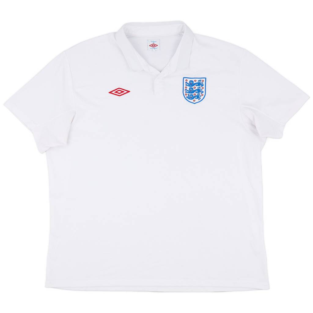2009-10 England Home Shirt - 8/10 - (3XL)