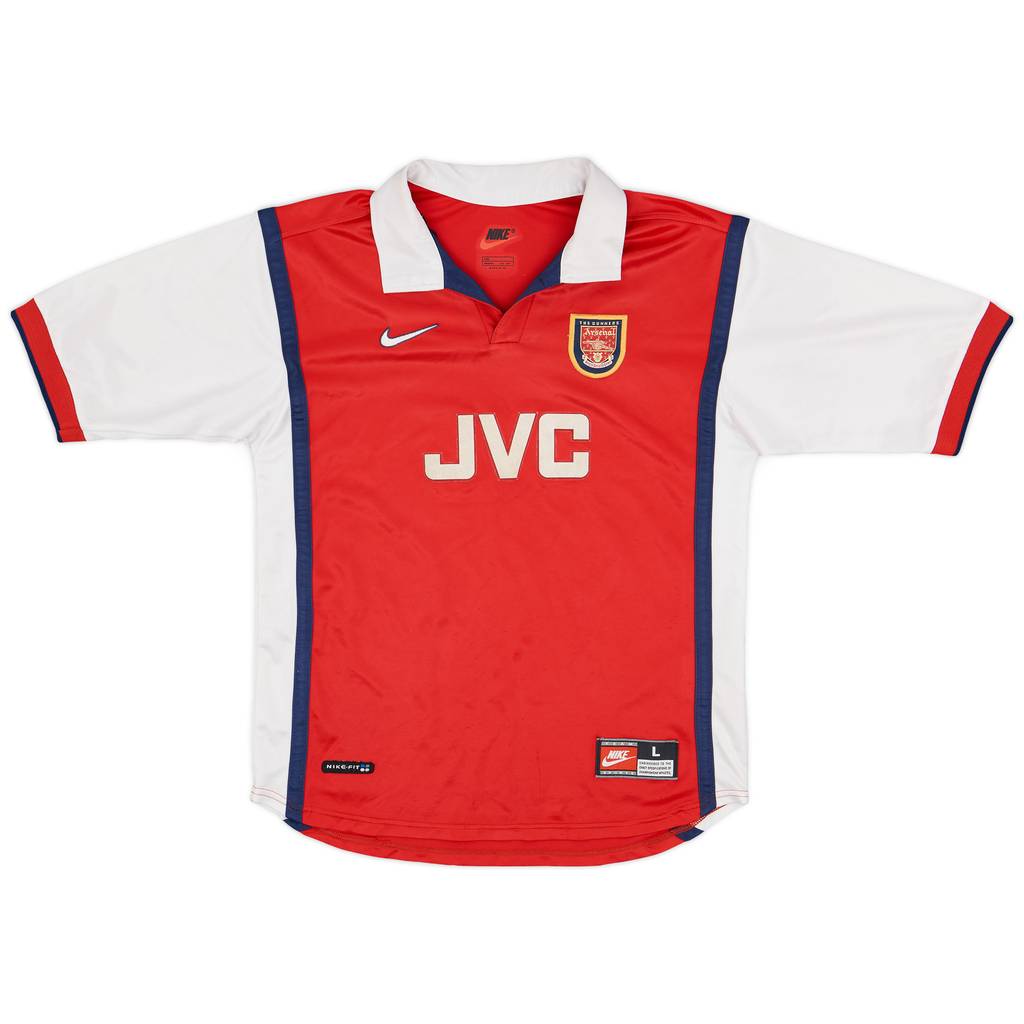 1998-99 Arsenal Home Shirt - 7/10 - (L.Boys)