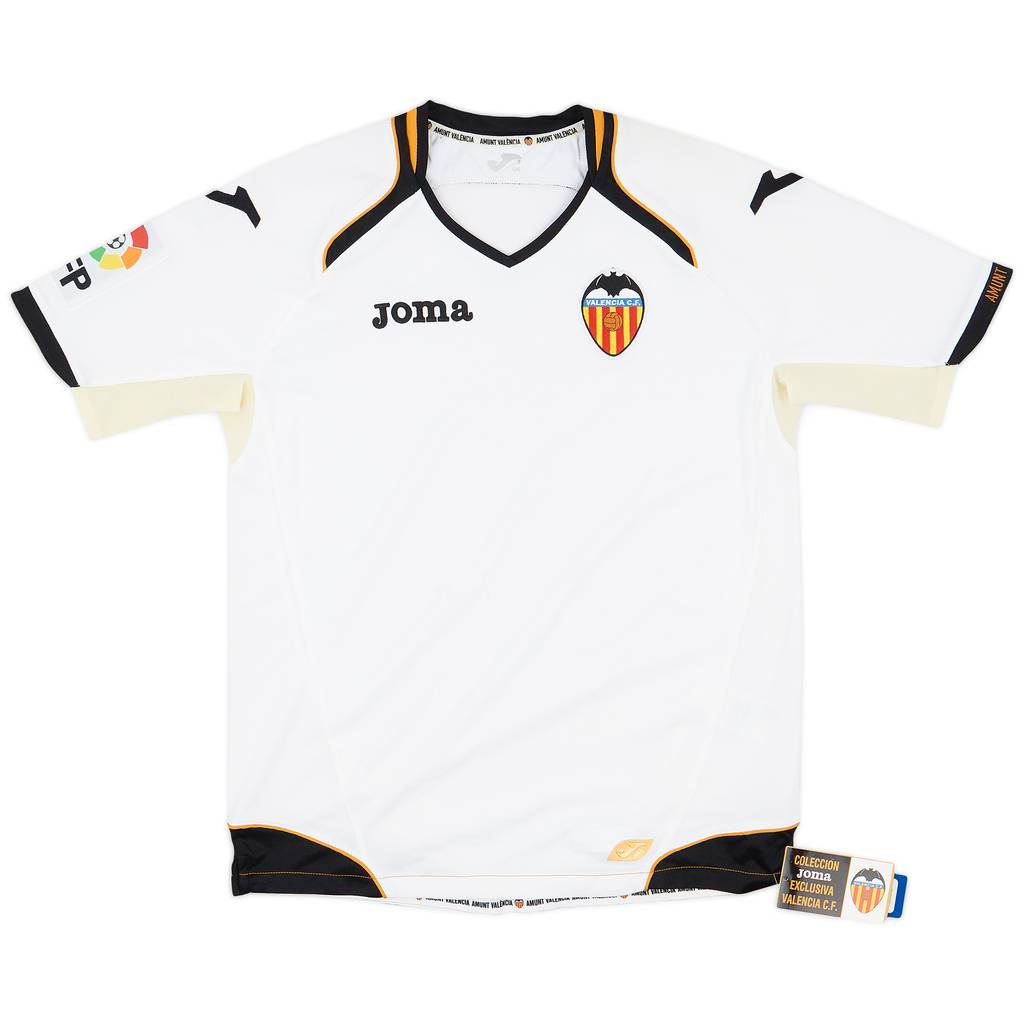 2011-12 Valencia Home Shirt (S)