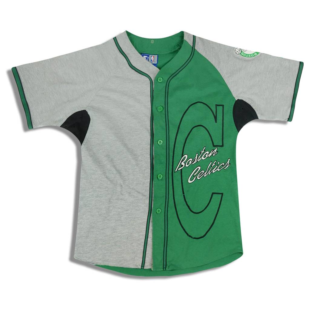 1990s Boston Celtics Starter Baseball Jersey Tee M