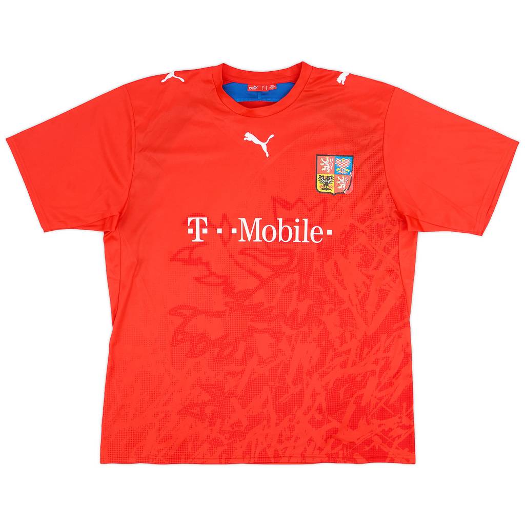 2006-08 Czech Republic Basic Home Shirt - 5/10 - (XL)
