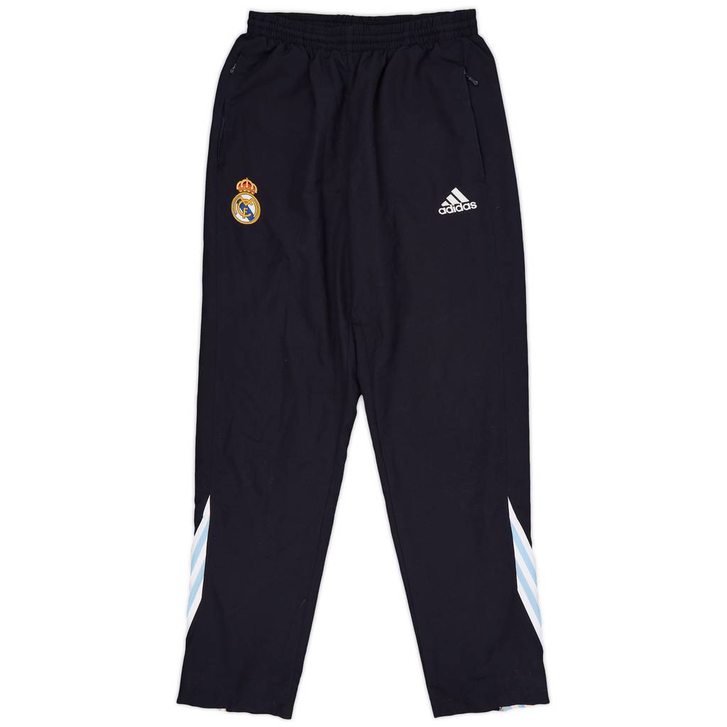 2004-05 Real Madrid adidas Track Pants/Bottoms - 9/10 - (XL.Boys)
