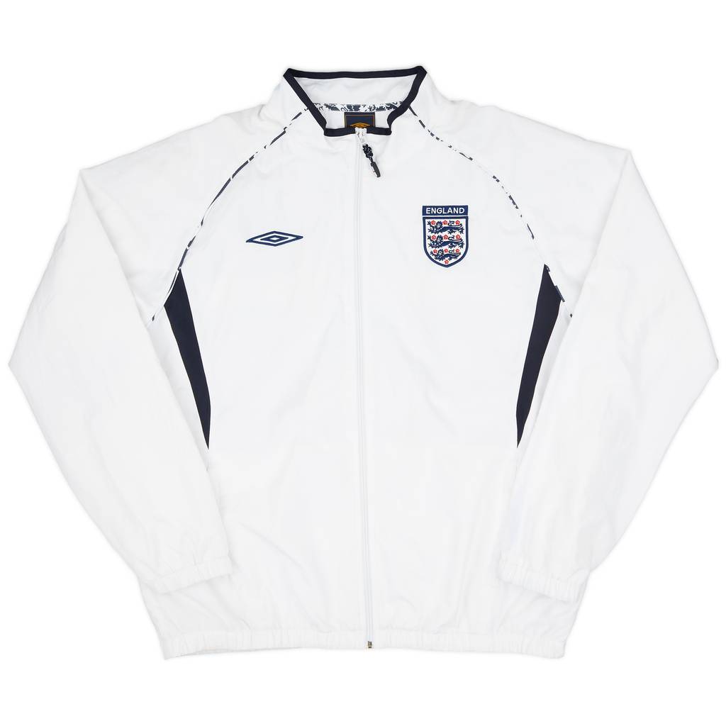 2007-08 England Umbro Track Jacket - 8/10 - (XXL)
