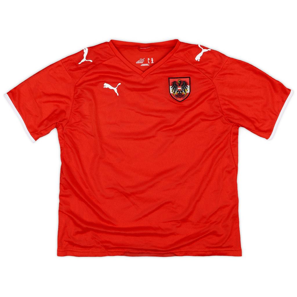 2008-09 Austria Home Shirt - 8/10 - (L.Boys)