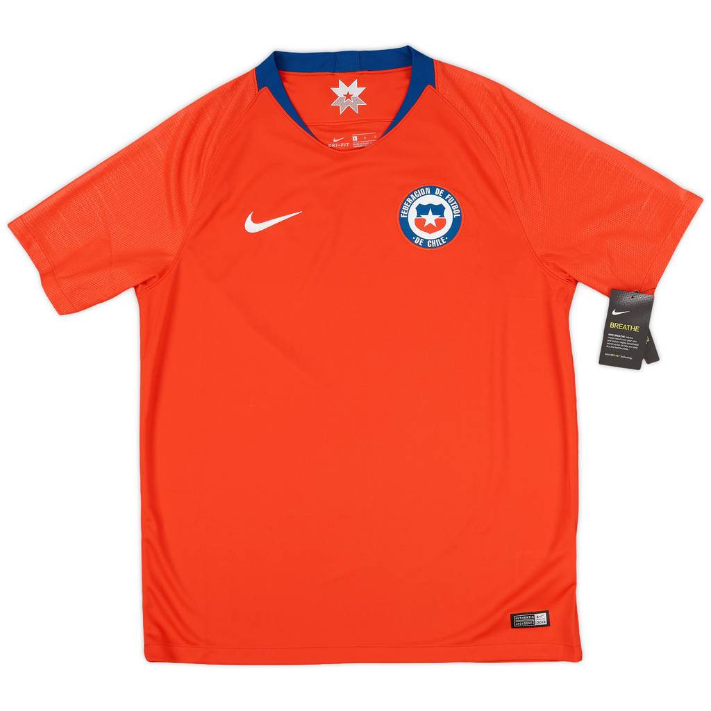2018-19 Chile Home Shirt (L)