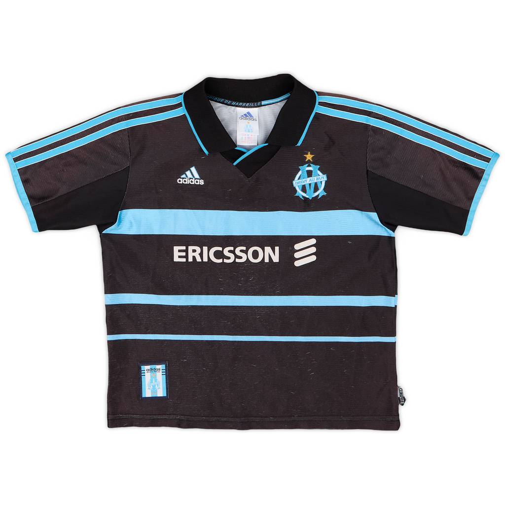 1999-00 Olympique Marseille Third Shirt - 5/10 - (M.Boys)