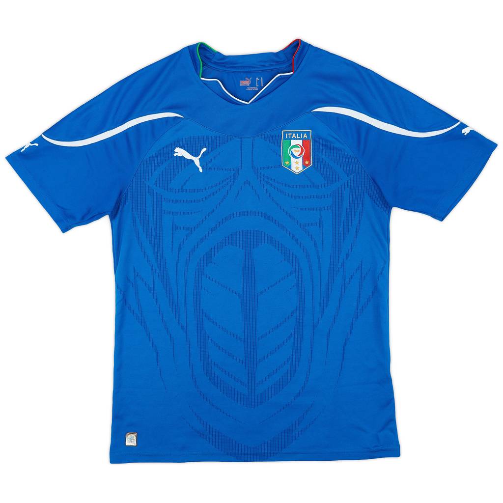 2010-12 Italy Home Shirt - 9/10 - (M)