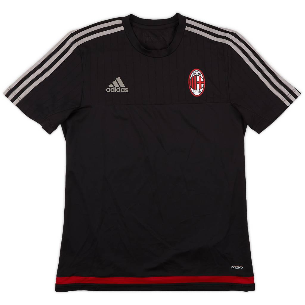 2015-16 AC Milan adizero Training Shirt - 9/10 - (M)
