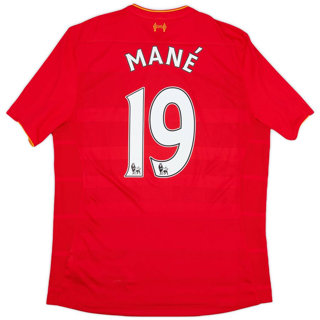 2016-17 Liverpool Home Shirt Mane #19 - 5/10 - (L)