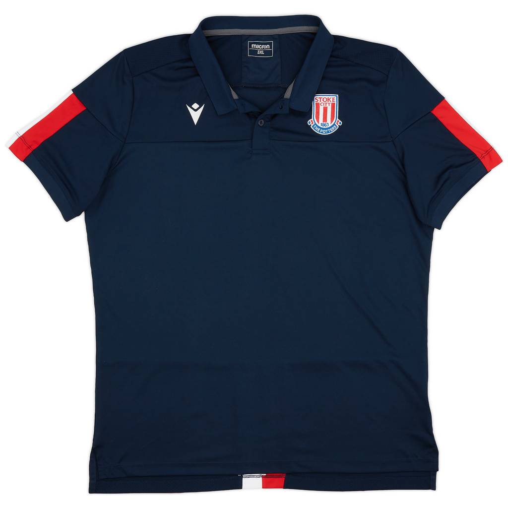 2020-21 Stoke Macron Training Shirt - 9/10 - (3XL)