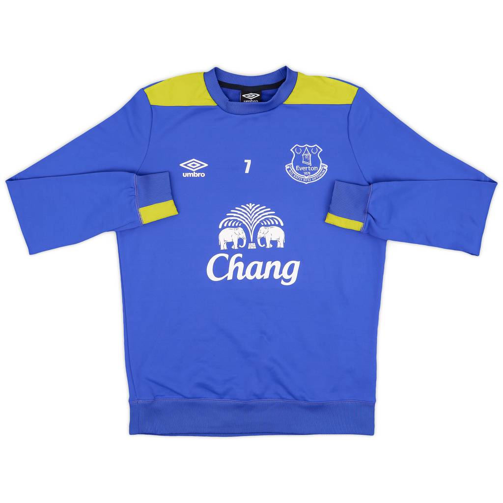 2016-17 Everton Player Issue Umbro Sweat Top #7 - 8/10 - (M)