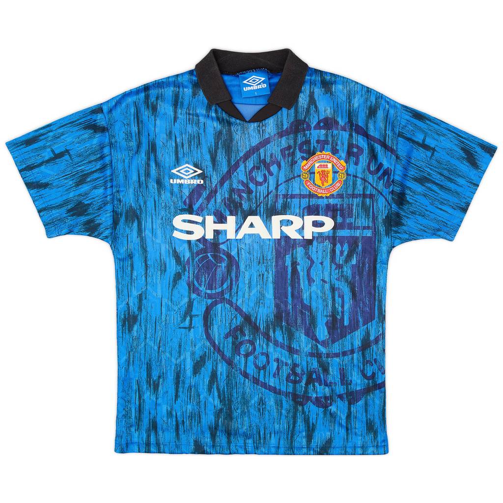 1992-93 Manchester United Away Shirt - 9/10 - (S)